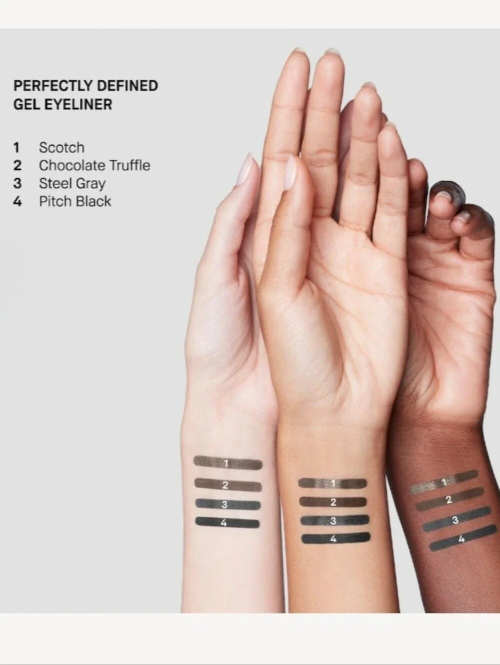 BOBBI BROWN Pitch Black Perfectly Defined Gel Eyeliner